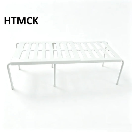 Telescopic Expandable Storage Rack Space Saving Organizer Cabinet