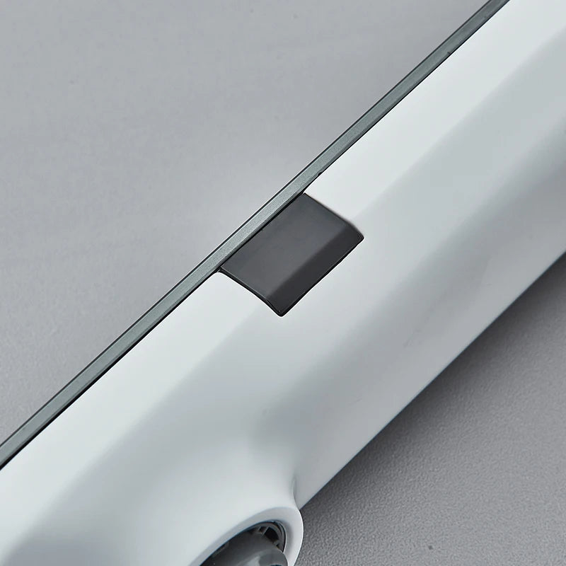 White Touchless Sensor Basin Faucet Smart Digital Display