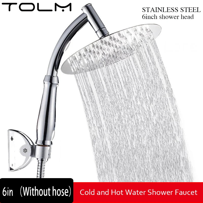 Inch Chrome High Pressure 360 Adjustable Large Round
