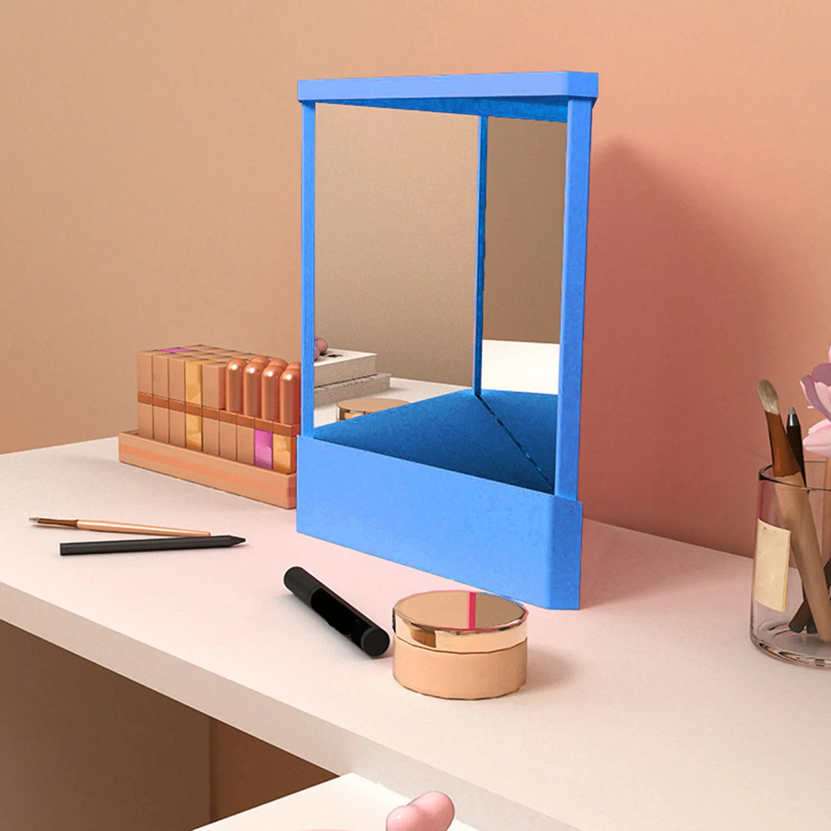 Makeup Mirror Non Reversing Precision True Image Vanity