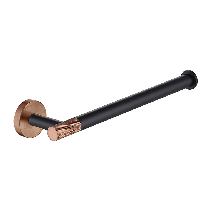 Rose Gold Bathroom Hardware Towel Bar Rack Shelf