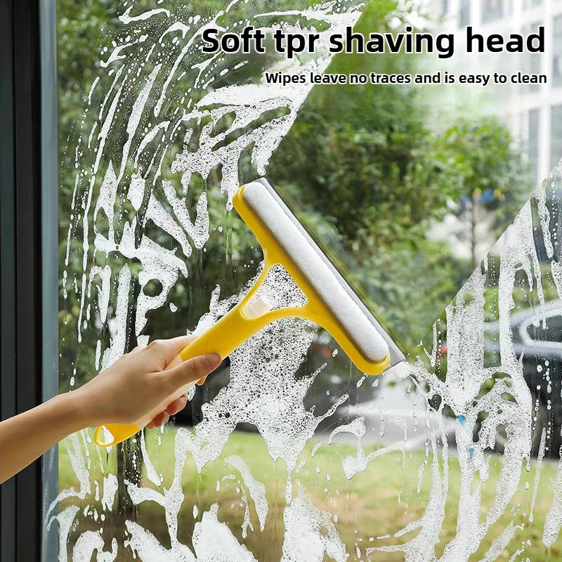 Glass Cleaning Artifact Bathroom Mirror Brush Window Wiper