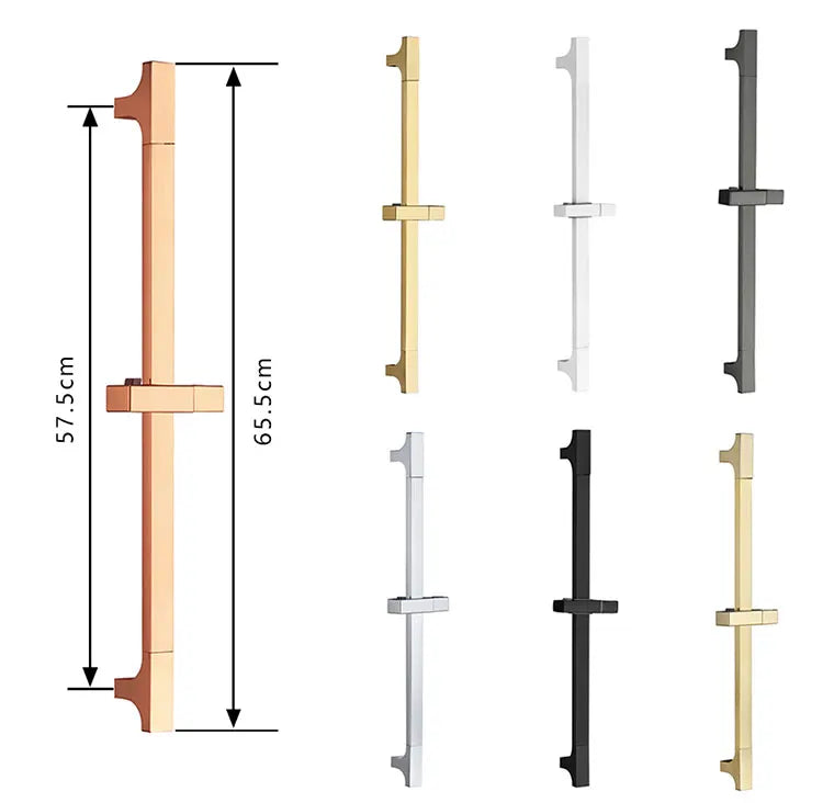 Wall Mounted Adjustable Slide Shower Bar Bathroom Shower