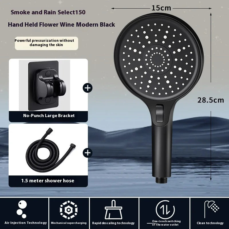 15cm Big Panel Shower Head High Pressure Rainfall
