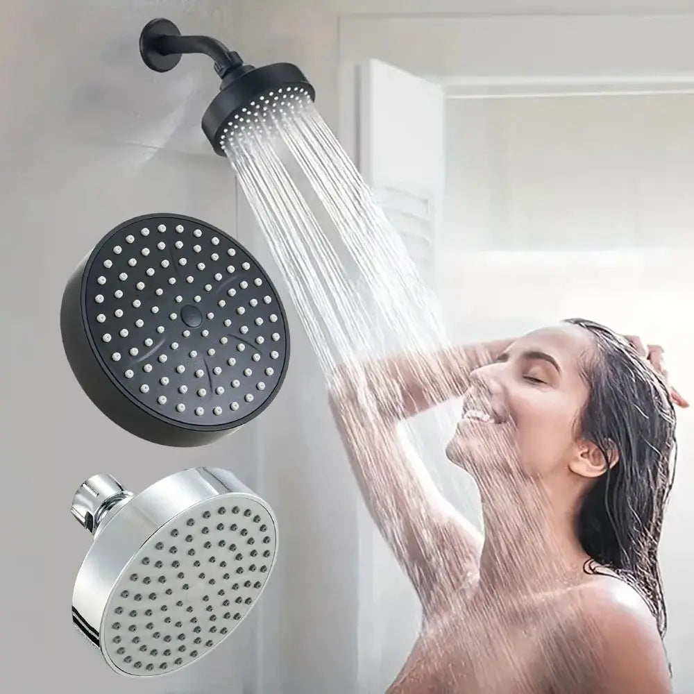 Inch Wall Mounted Shower Faucet Rotatable Compact Lightweight