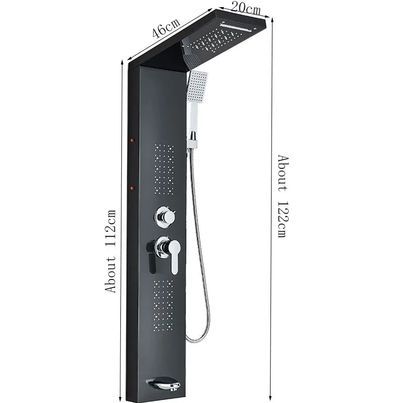 Ulgksd Bathroom Shower Panel Led Light Bathroom Faucet