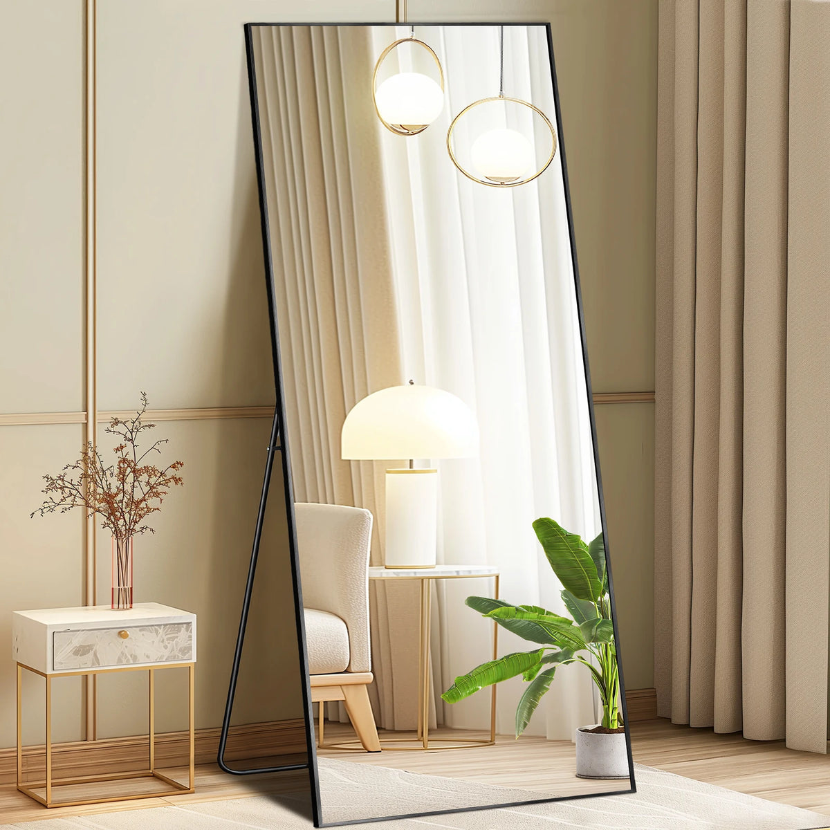 Mcq Rectangle Arched Full Length Mirror Stand Full