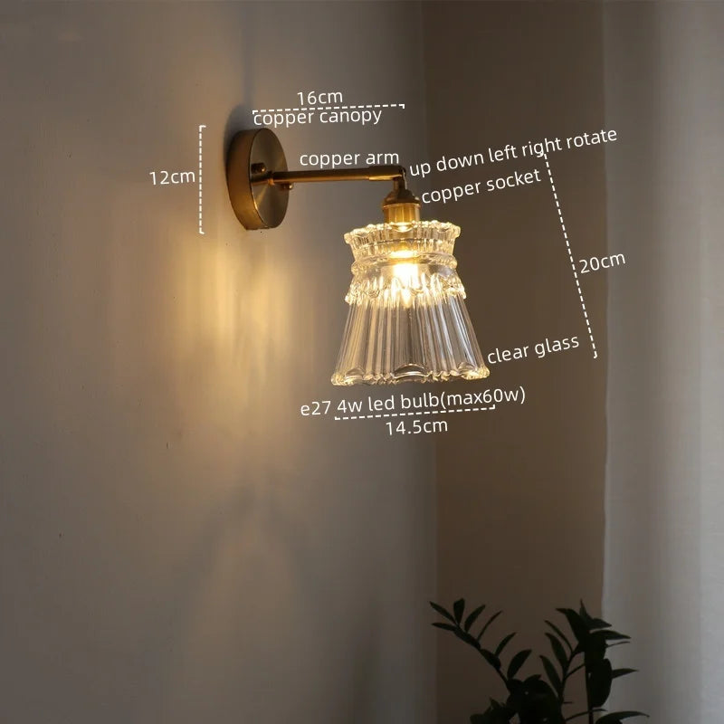 Iwhd Retro Style Led Wall Light Decor Corridor