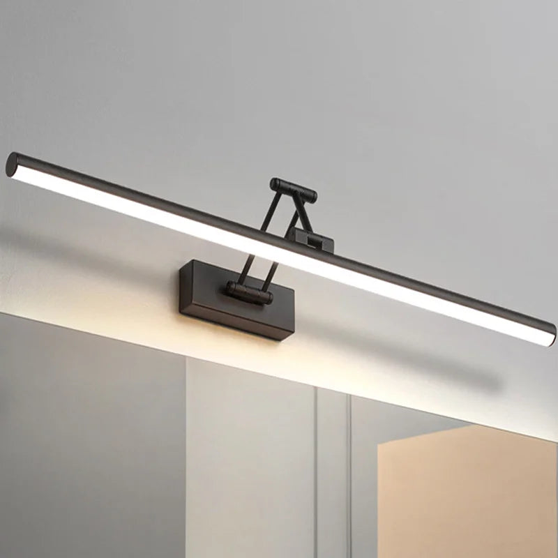 Dindalled Ip44 Bathroom Mirror Light Modern Retractable Led