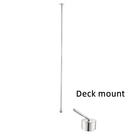 Wall/Deck Mount Brass Basin Faucet Bathtub Faucet Tap