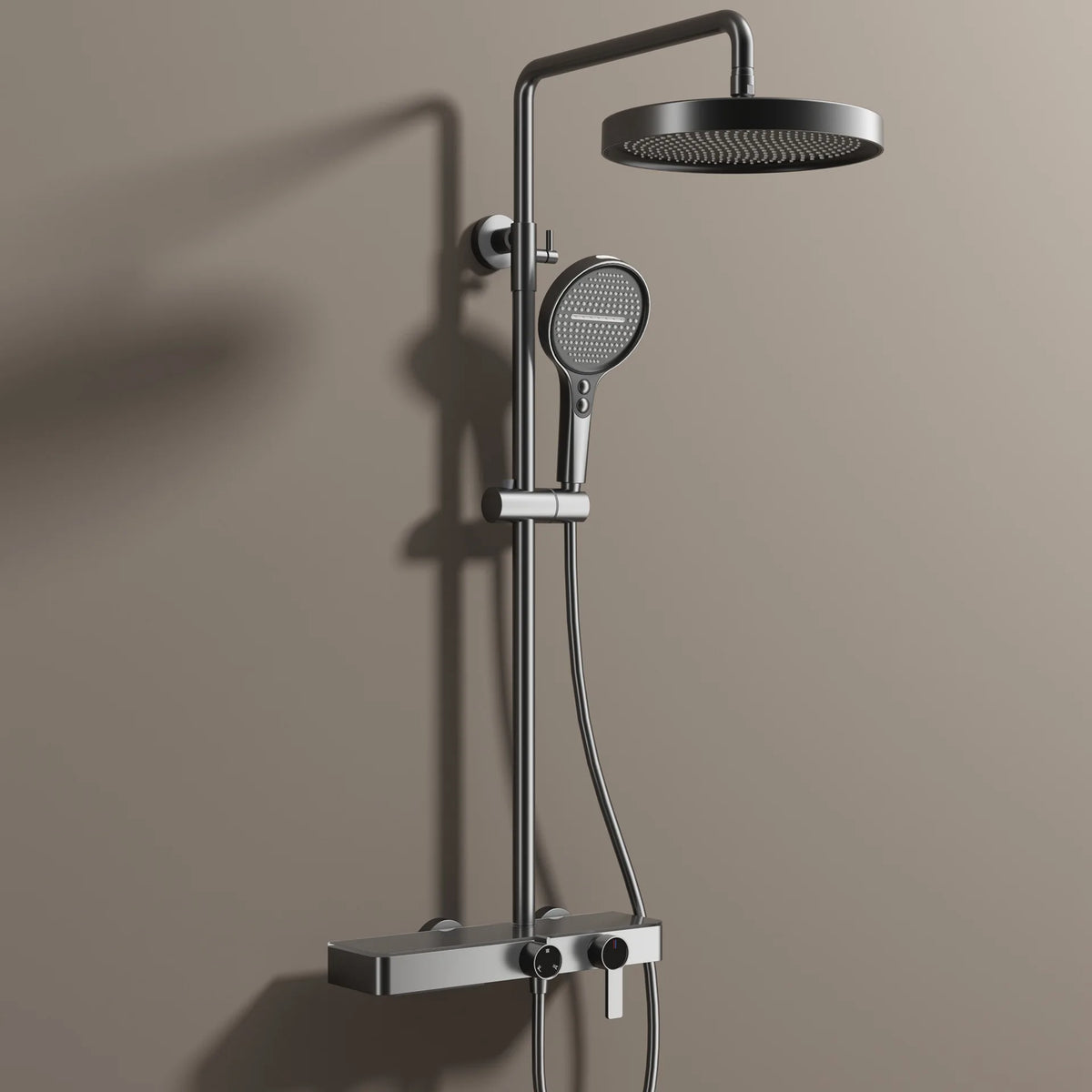 Colors Piano Bathrooom Shower 12 Inch Rainfall Shower