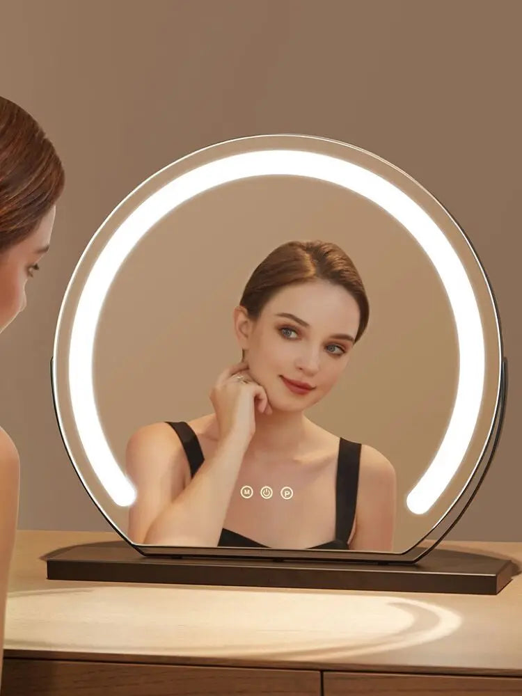 Vanity Makeup Mirror Lights Detachable 15x Magnification Color