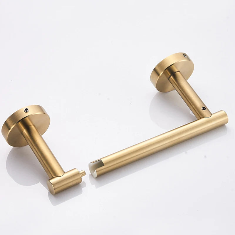 Stainless Steel Toilet Paper Holder Wall Mounted Toilet