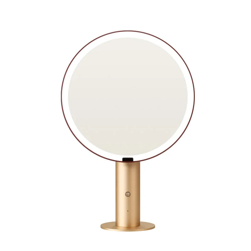 Muid Metal Mirror Desktop Led Smart Vanity Mirror