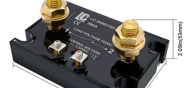 Lctc Dc Control Dc Solid State Relay 500a