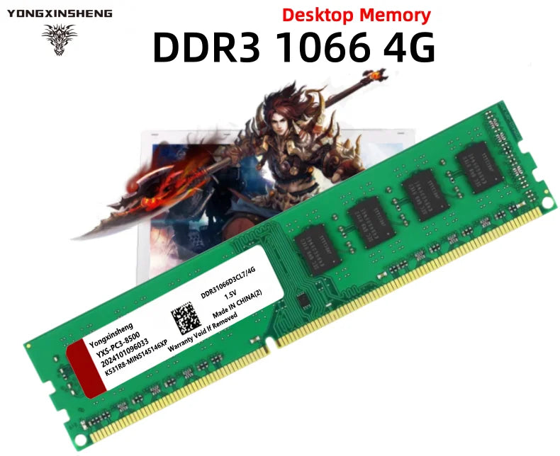 Ddr3 Ddr4 4gb 8gb 16gb Memoria Ram 1333
