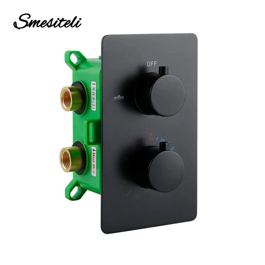 Solid Brass Trim Volume Theremostatic Mixing Valve 1/2