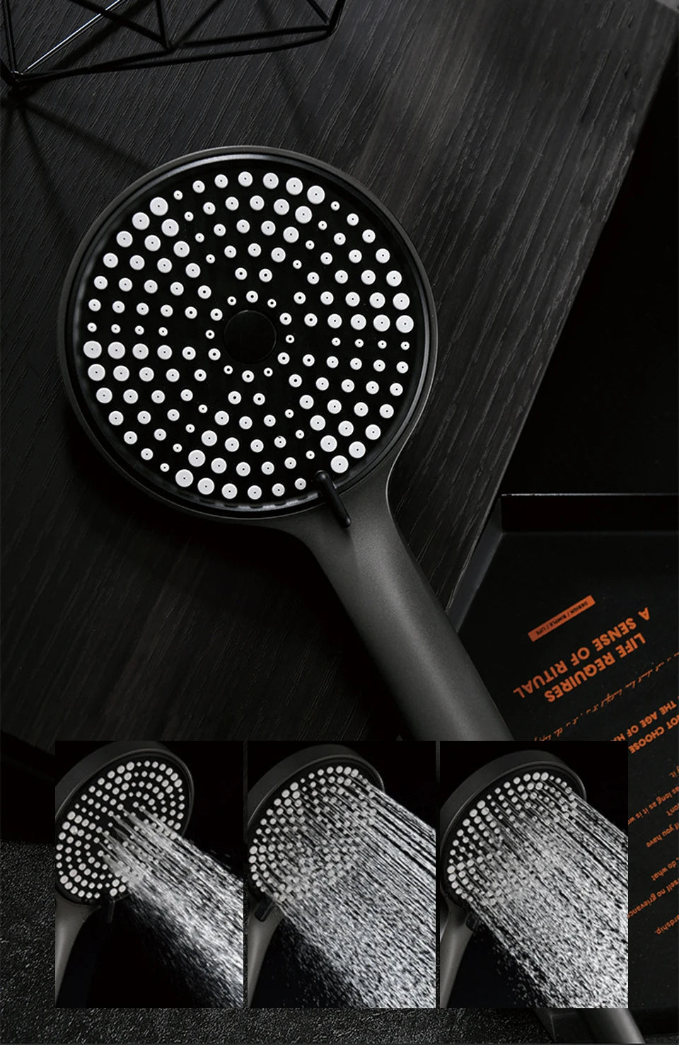 Rose Gold Bathroom Shower System 12 Inch Rain