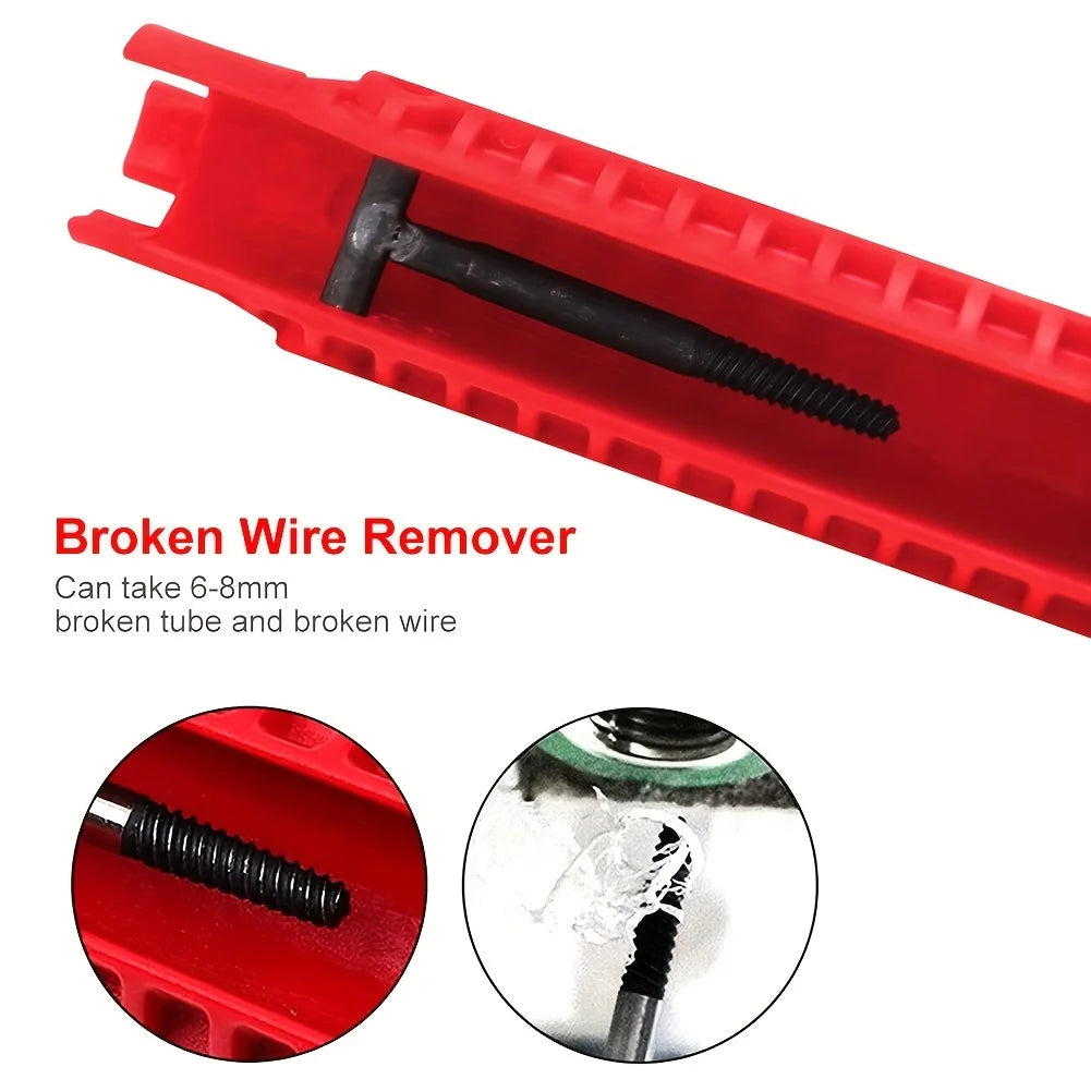 14 In Wrench Sink Faucet Sanitary Repair Double-Head
