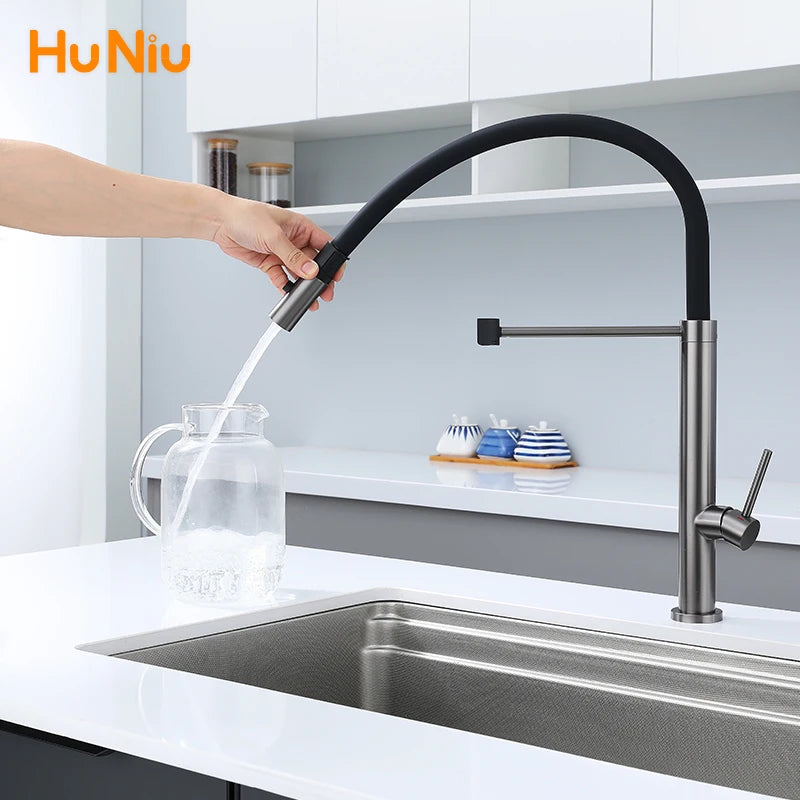 Faucet Sink Faucets Rubber Pull Down Stream Sprayer