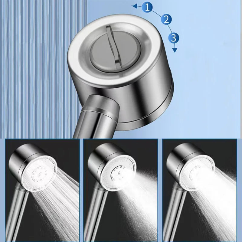304 Stainless Steel Filter Pressure-Boosting Adjustable Handheld