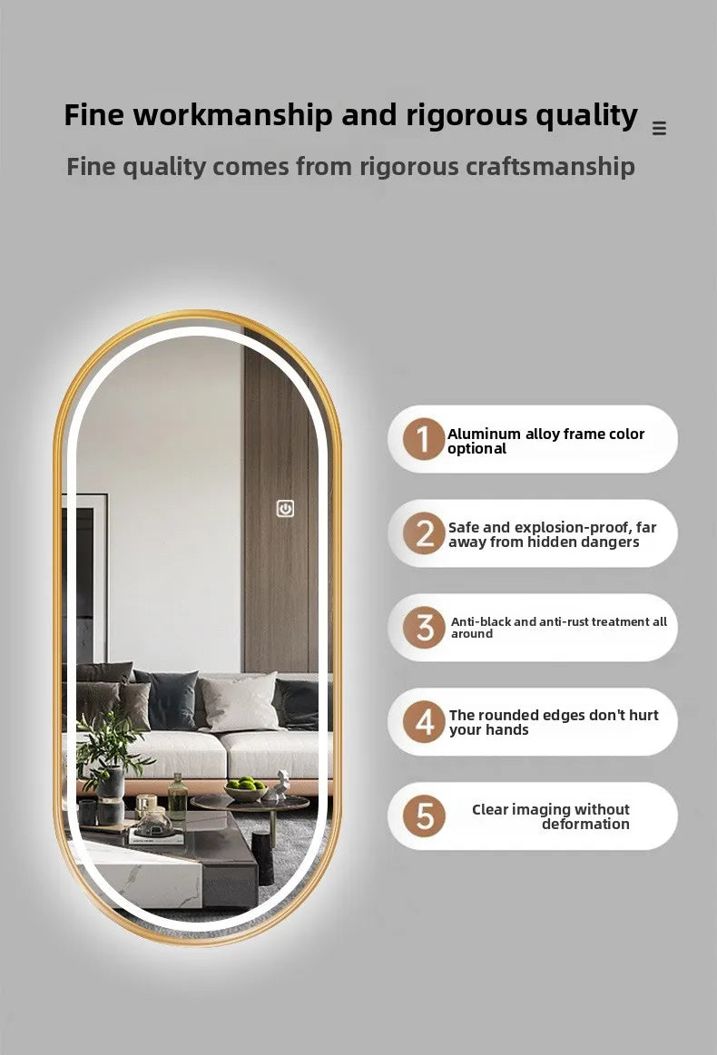 11 47 Inch Full Body Mirror Smart Led