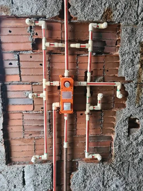 Digital Wall Mounted Shower Mixer Valve 2/3 Way