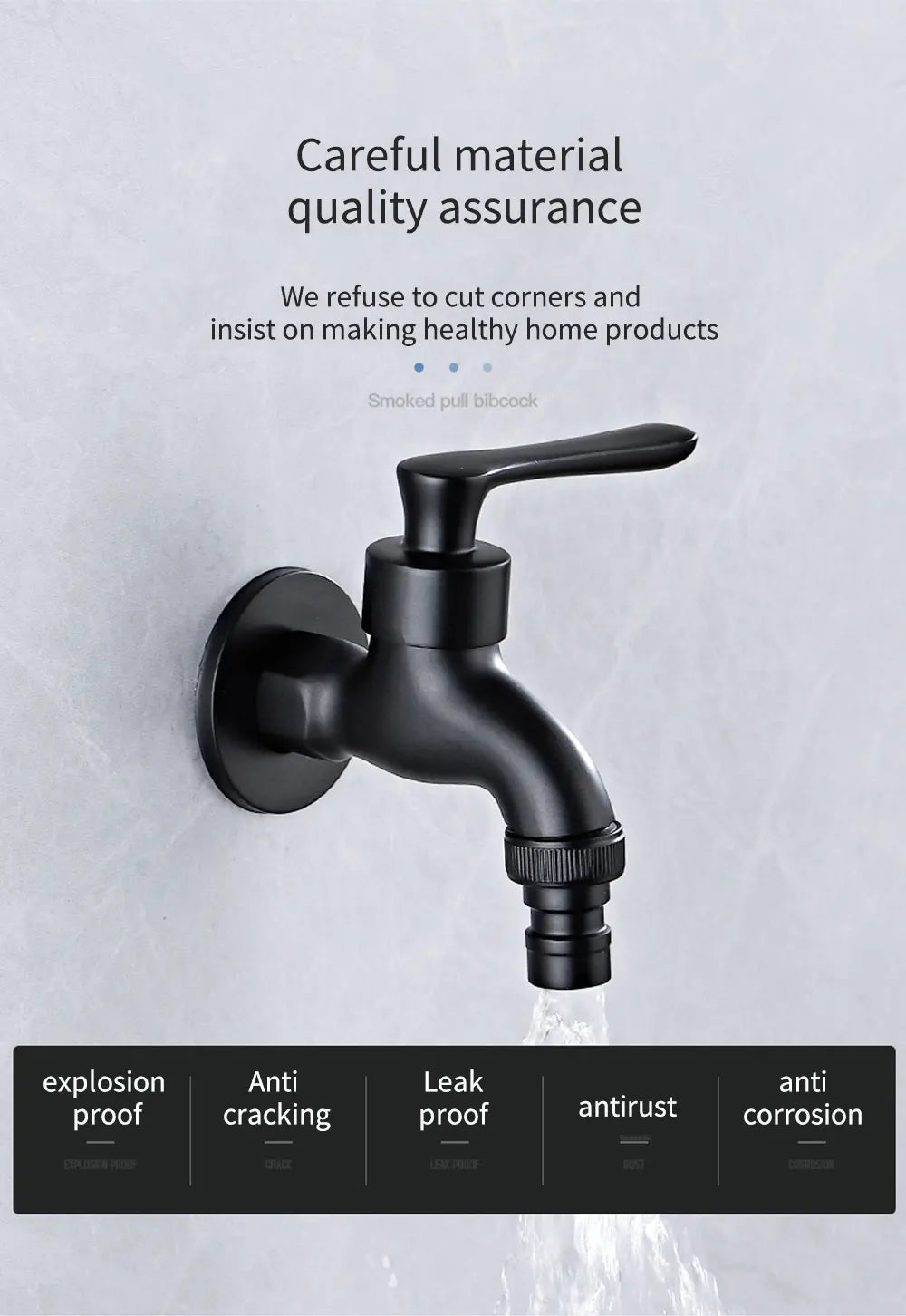 Cold Faucet Wall Outdoor Mop Pool Faucet Copper