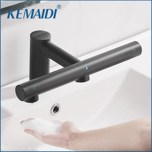 Kemaidi Bathroom Faucets In Design Automatic Soap Dispenser