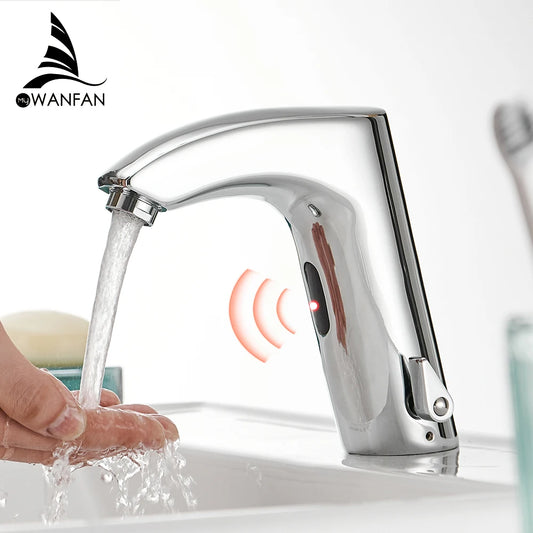 Bathroom Faucet Electric Automatic Sensor Faucet Touchless Sink