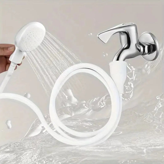 Rubber Hose Universal Sink Spray Extender Shower Head