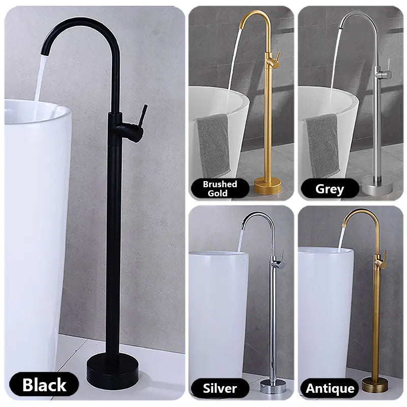 Luxury Bathtub Faucet Cold Mixing Rust Prevention Easy
