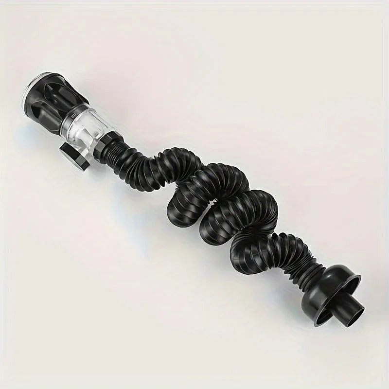 Black Bounce Drain Universal Horizontal/Vertical Drain Pipe Wash