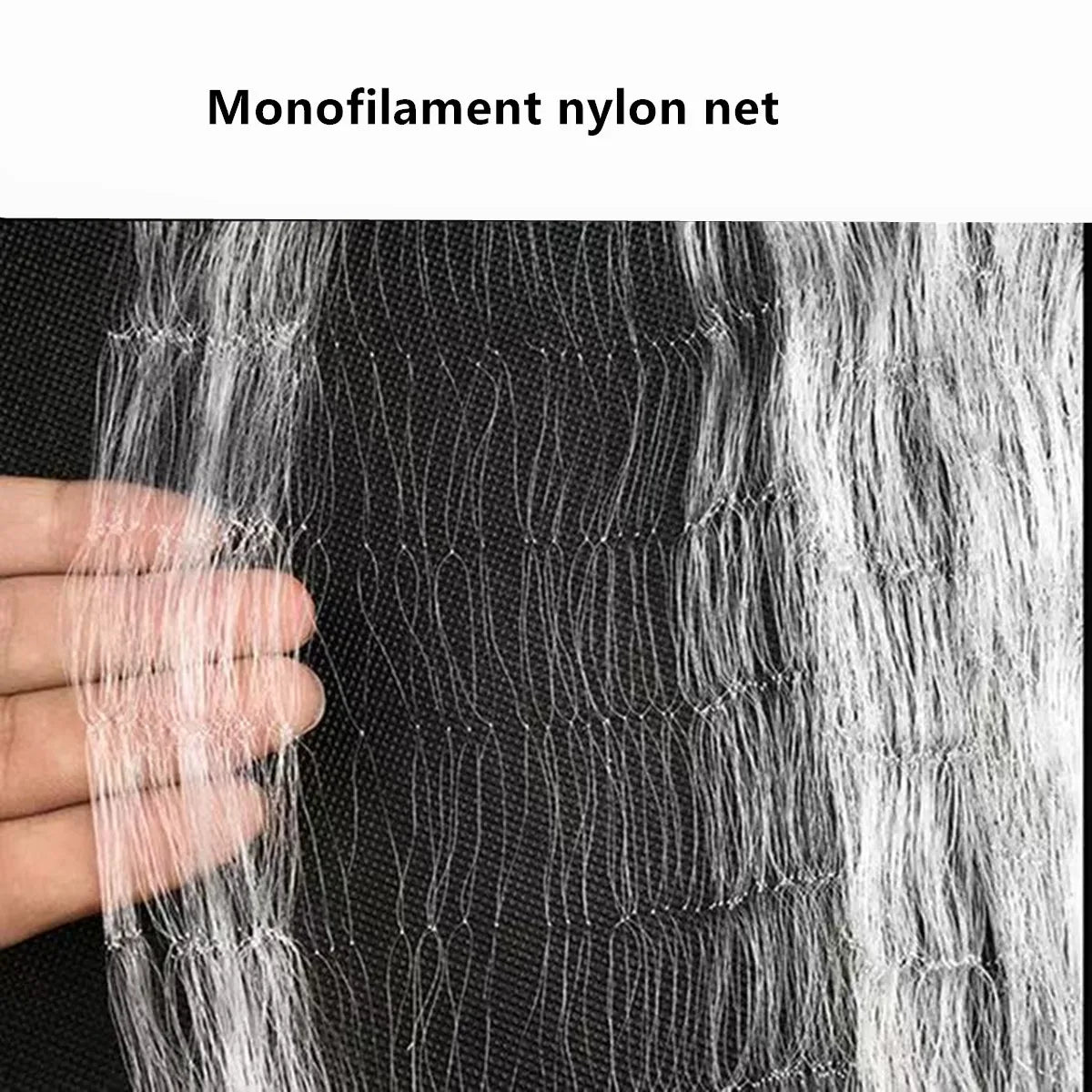 Monofilament Nylon Fishing Net 3layer Sink Gill Net