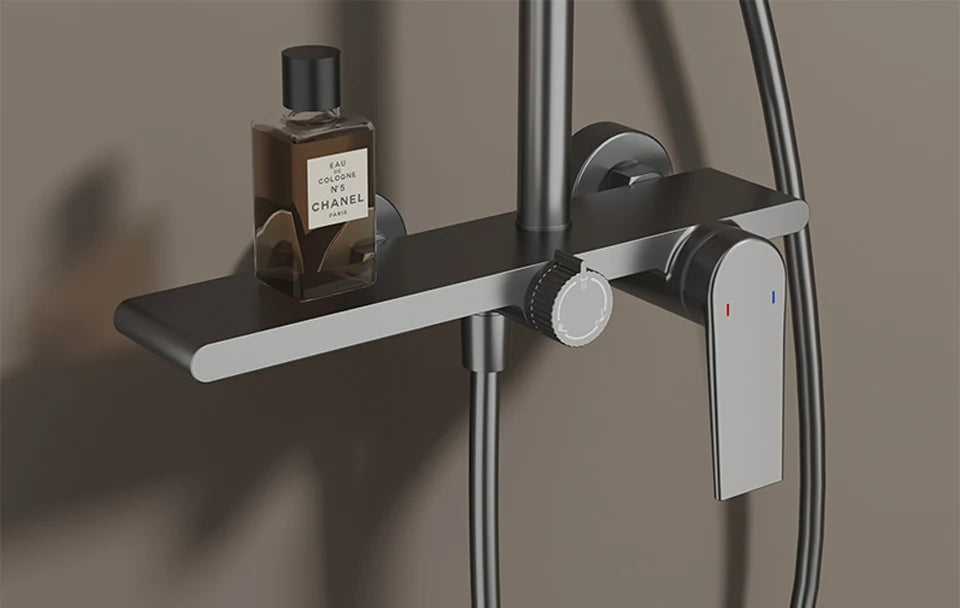 Vgx Gold Shower System Bathroom Shower Faucet 3-Way