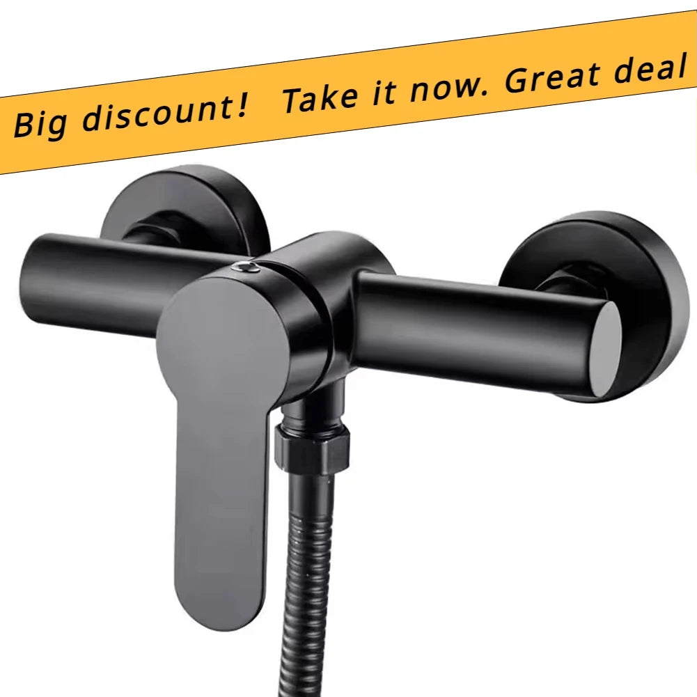 304 Stainless Steel Bathroom Shower Faucet Wall Mounted