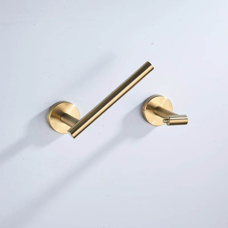 Stainless Steel Toilet Paper Holder Wall Mounted Toilet