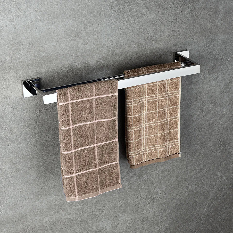 Stainless Steel Bathroom Hardware Mirror Chrome Polished Towel