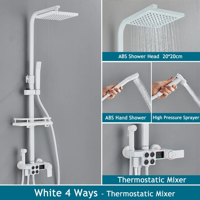 Cold Digital Bathroom Shower Quality Brass Bathroom Faucet