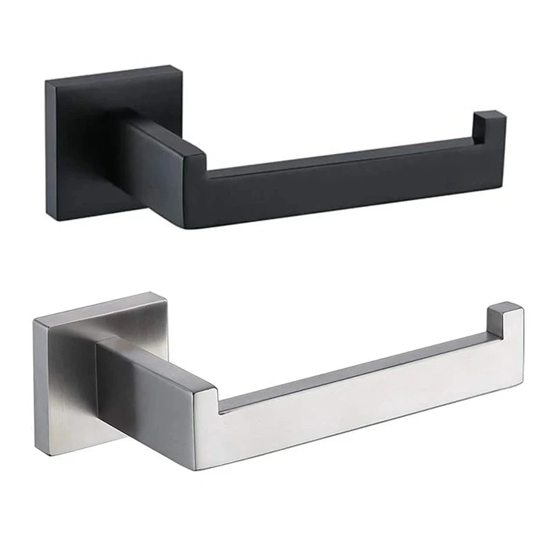 304 Stainless Steel Bathroom Matte Black Toilet Paper
