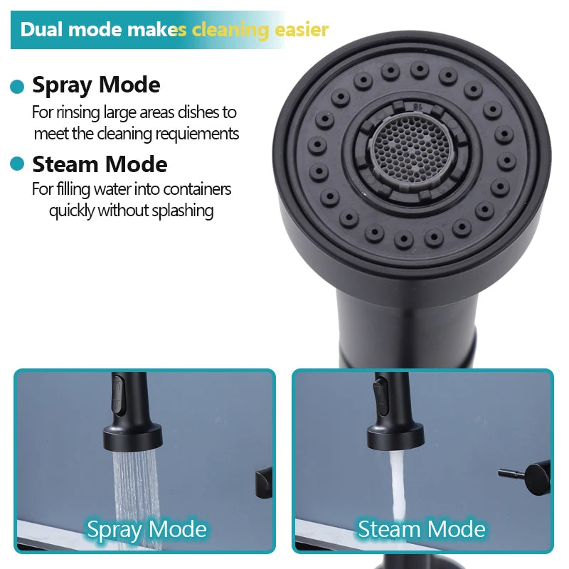 304 Stainless Steel Wall Mounted Faucet Spring Pull