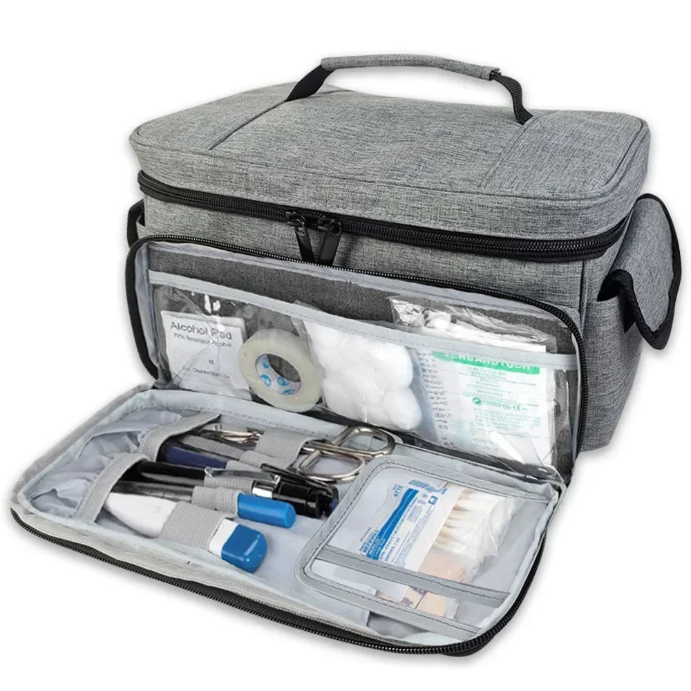 Travel First Aid Kit Bag Medical Carry Bag