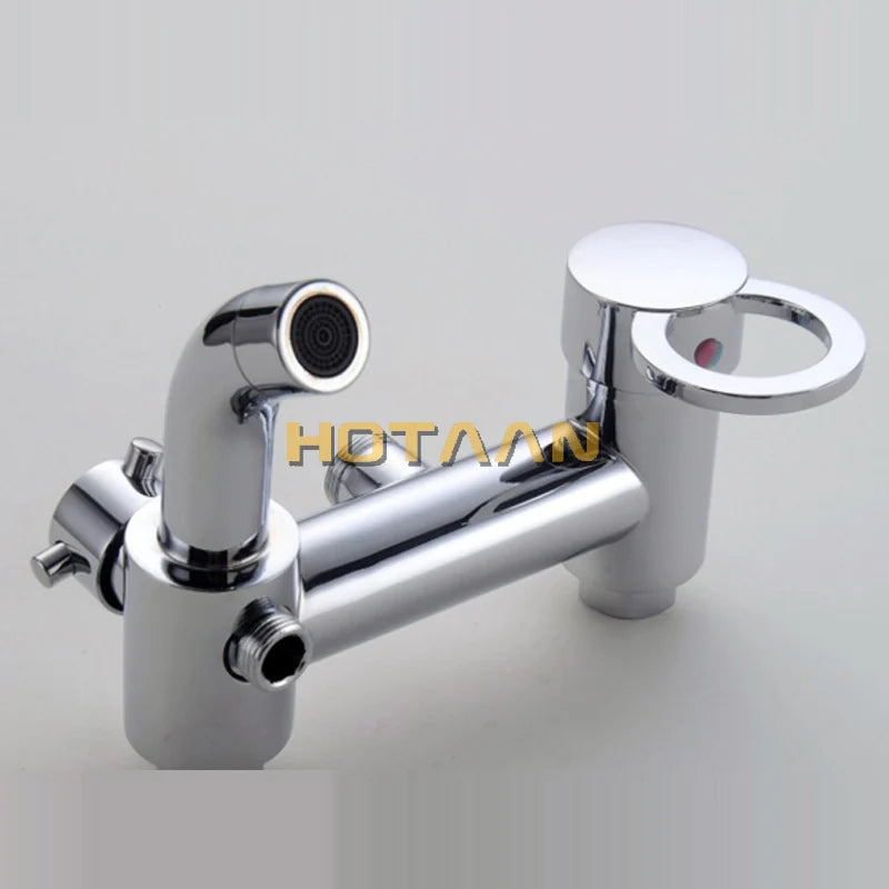 Bathroom Mixer Bath Tub Copper Mixing Control Valve