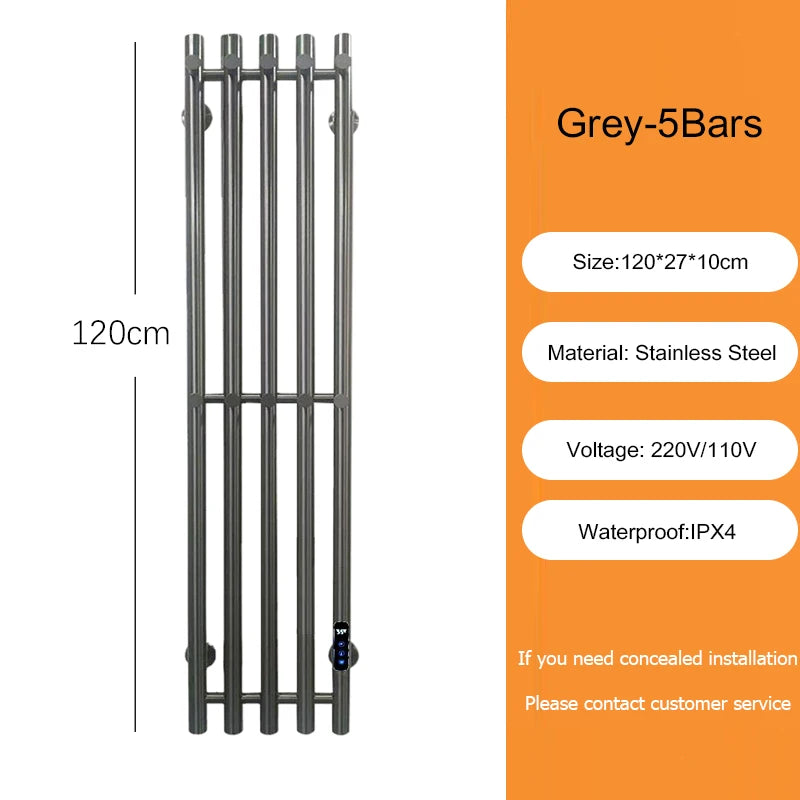 Electric Towel Rack Bathroom Towel Dryer Towel Radiator