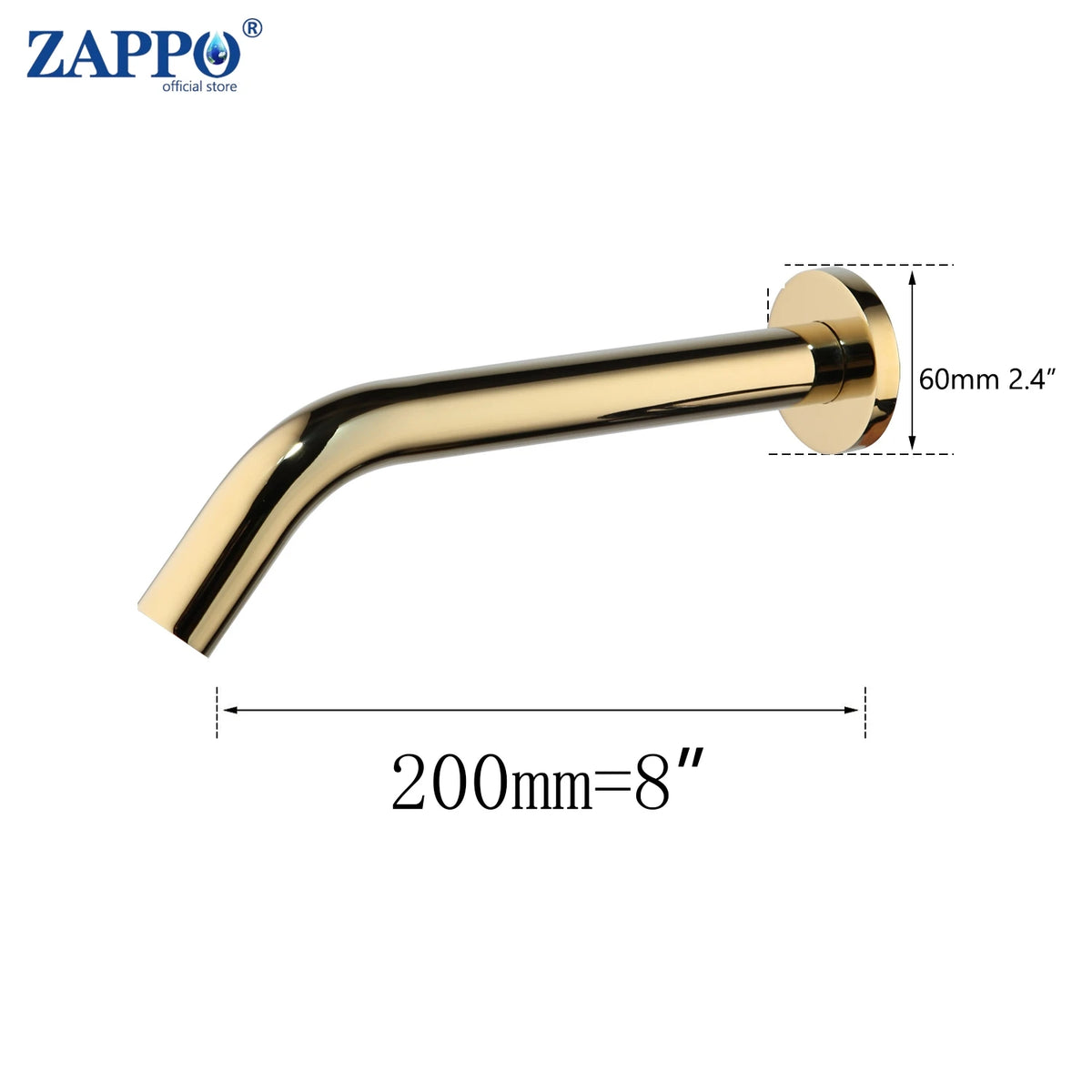 Zappo Touchless Bathroom Sink Faucet Cold Water Automatic