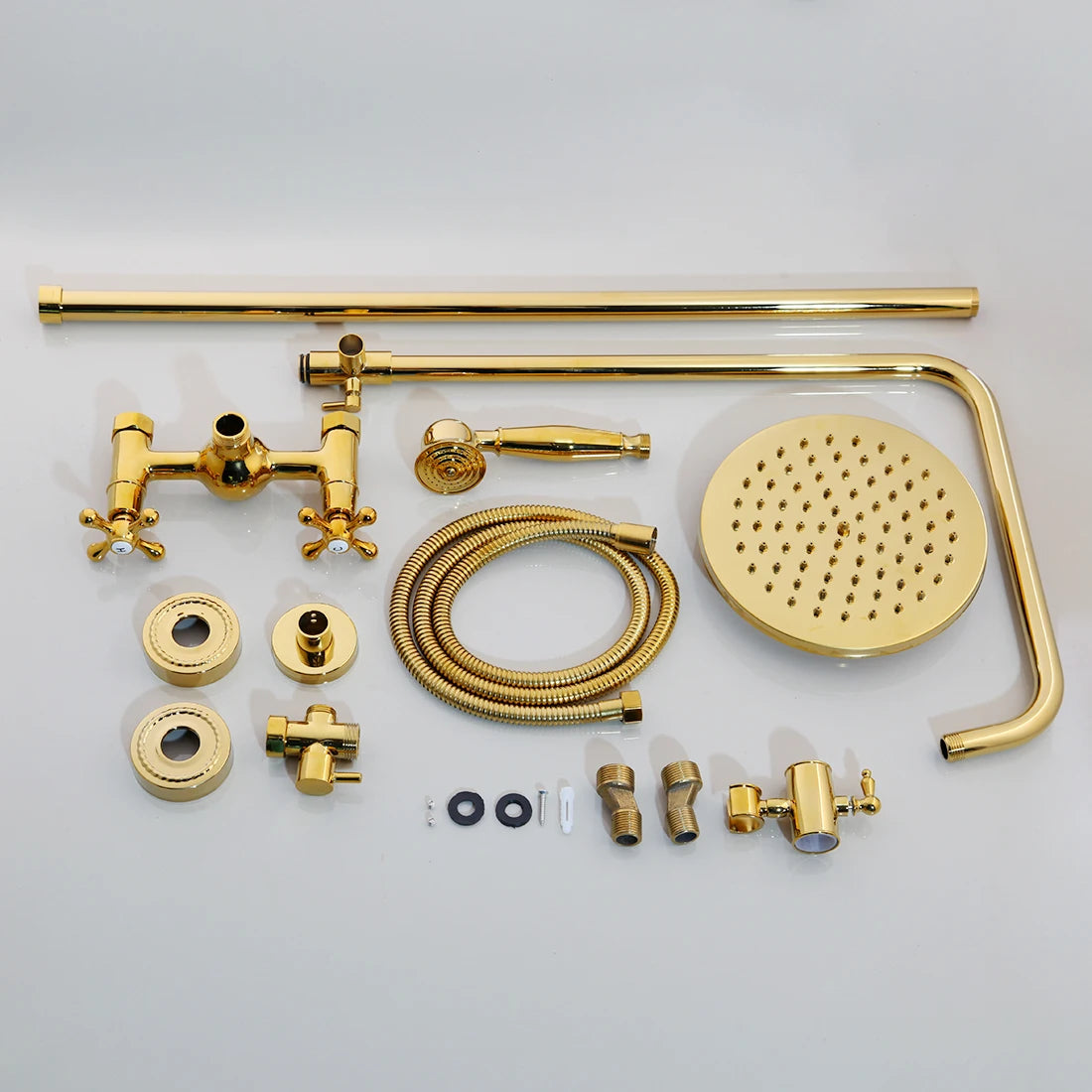 Kemaidi Luxury Golden 2-Function Bathroom Shower Exquisite High