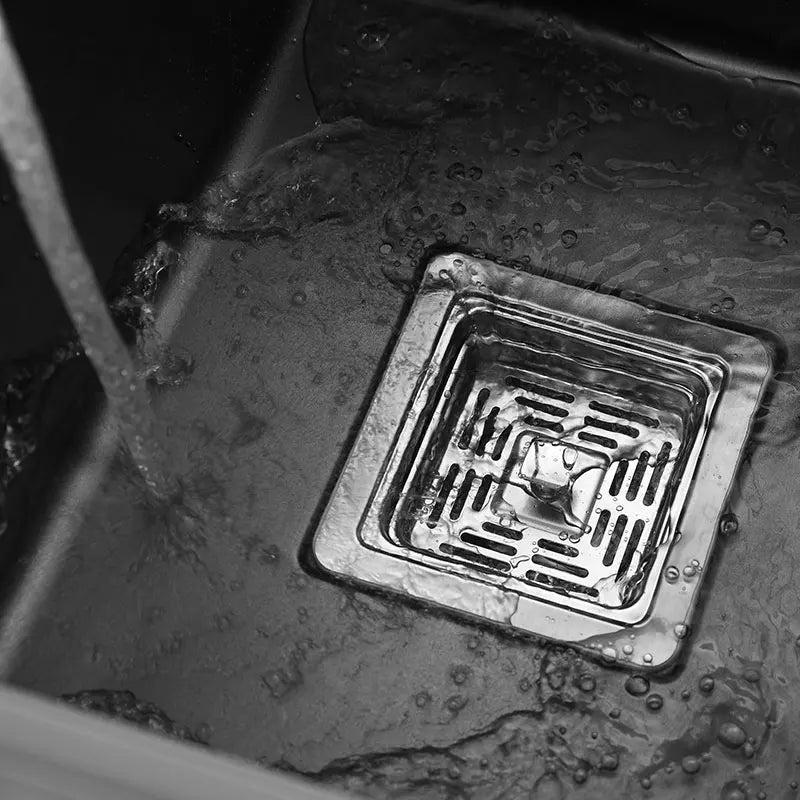Hidden Dark Gray Sink Bowl Bar Small Size