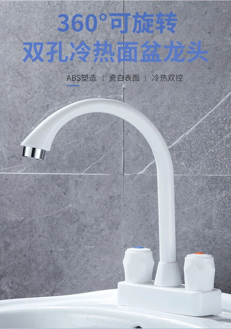 Simple Bathroom Sink Faucet Washbasin Multi-Purpose Cold Water