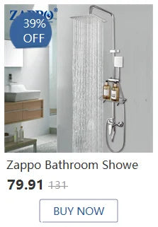 Zappo White Gold Digital Shower Brass Bathroom Fixture