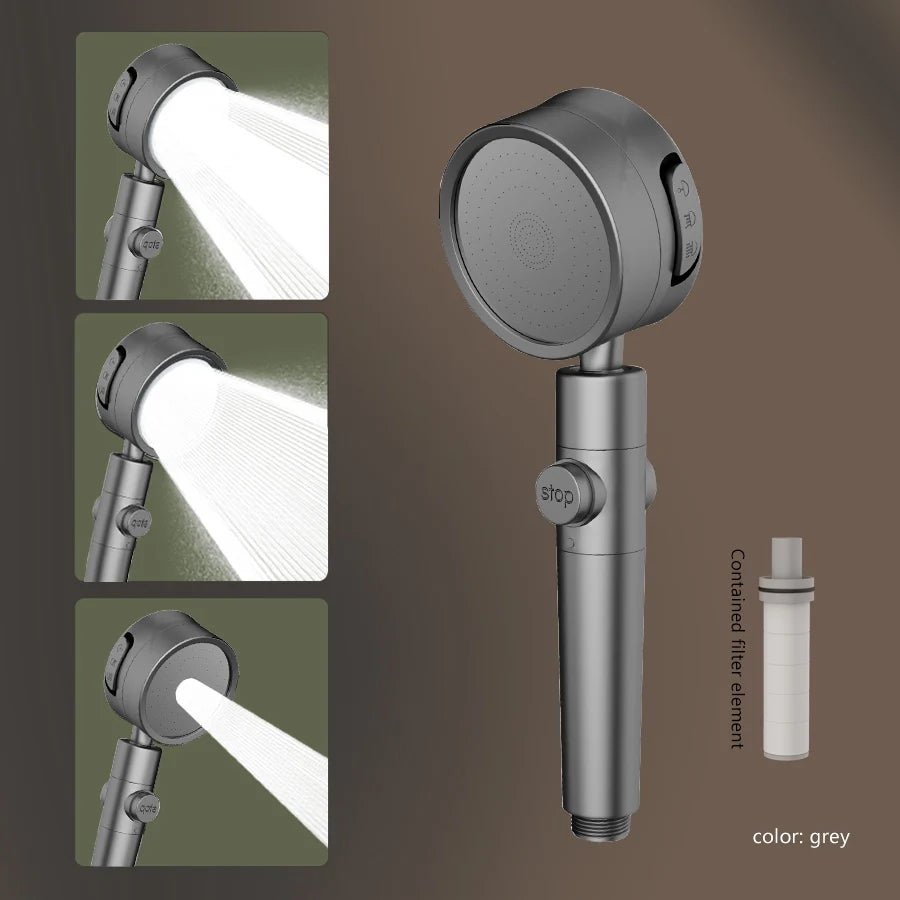 Yalandeng High-Pressure Filter Shower Head Three-Level